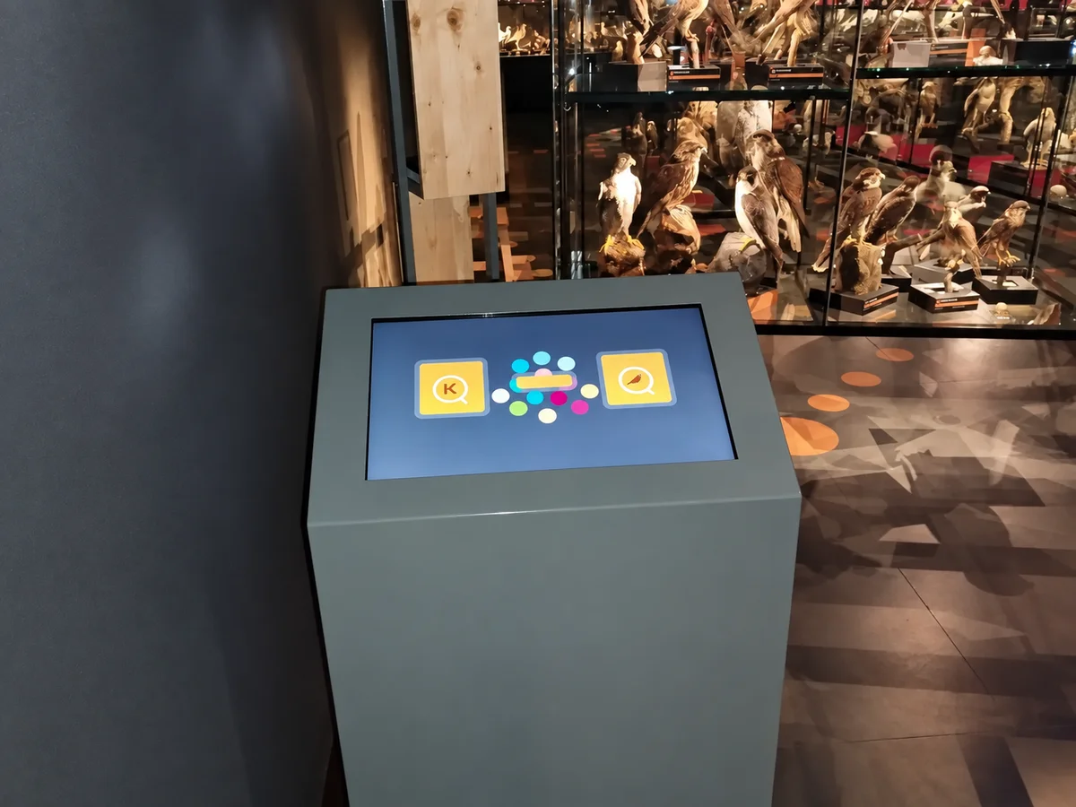 Interactive touchscreen kiosks · ORNIS, Přerov
